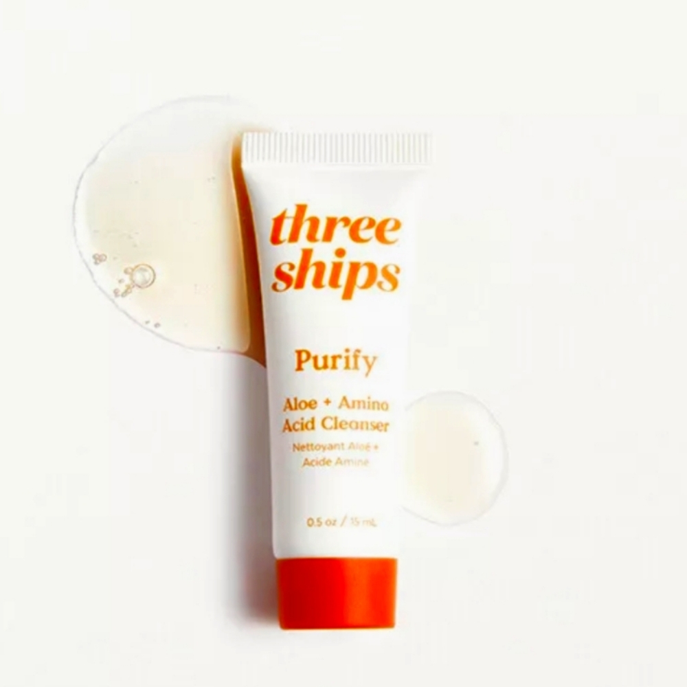 6/$25 Three Ships Purify Aloe Amino Acid Cleanser